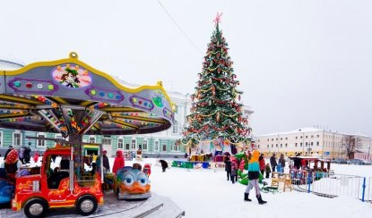 Новогодний калейдоскоп в Нижнем Новгороде – туры и круизы по Центральной России из Санкт-Петербурга