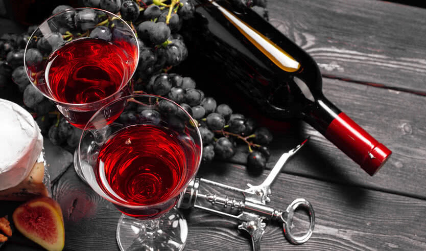 Вино — Новогодние корпоративы от 1100 рублей