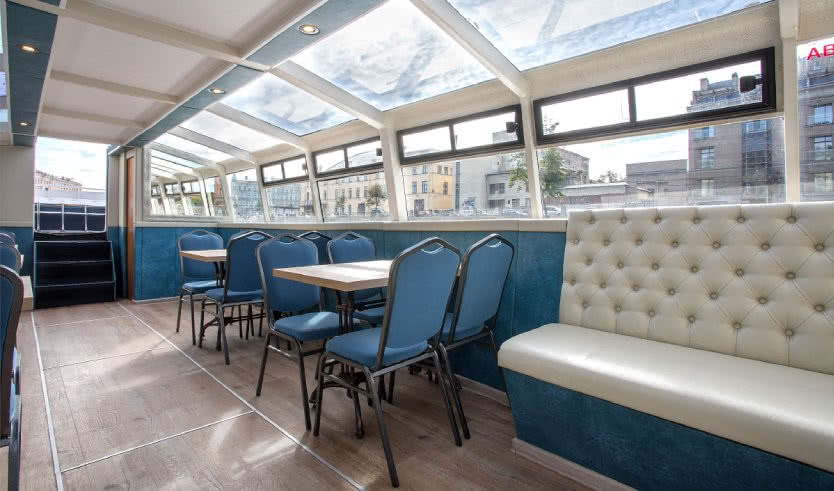 Теплоход «Сицилия» – аренда теплохода от 9500 рублей