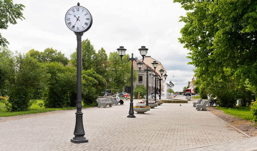 Сквер города Сорталава - Индивидуальные экскурсии в Санкт-Петербурге от 8200 рублей