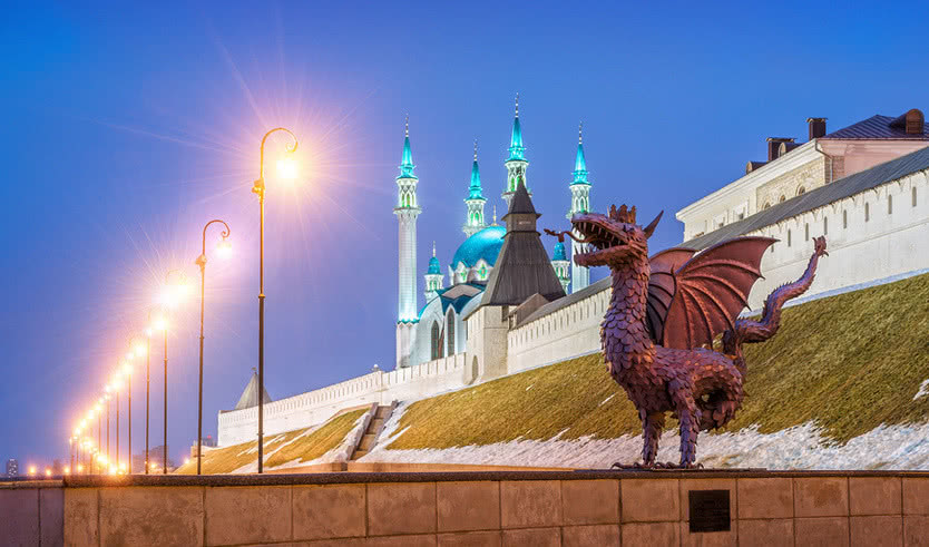 Казанский кремль — Туры из Санкт-Петербурга на новогодние праздники от 11050 рублей