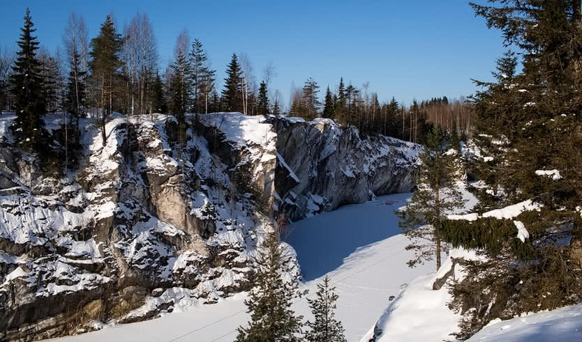 ТОП места Карелии 3: Рускеала, водопады из Петрозаводска – туры в Карелию от 14350 рублей