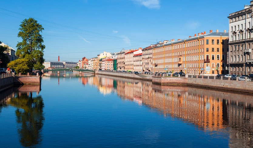 Фонтанка утром – водные обзорные от 900 рублей