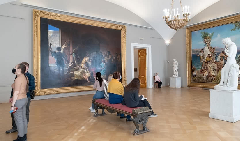 Русский музей. Искусство XVIII века – интерьерные экскурсии для заказных групп от 690 рублей