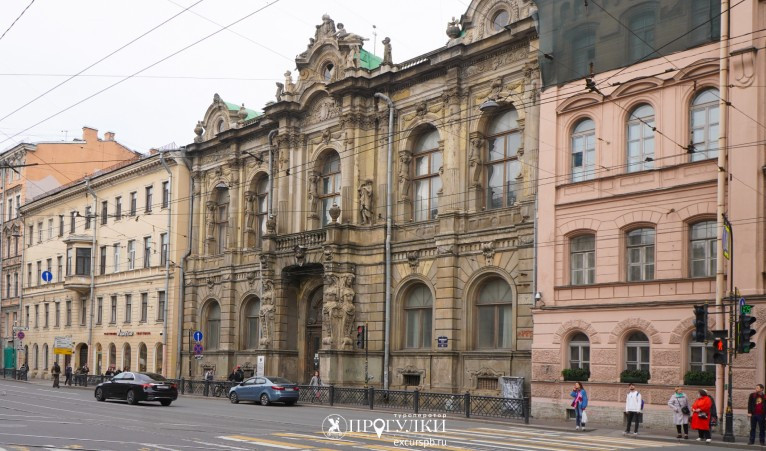 Особняк З. И. Юсуповой на Литейном — Дворцы и особняки от 1050 рублей