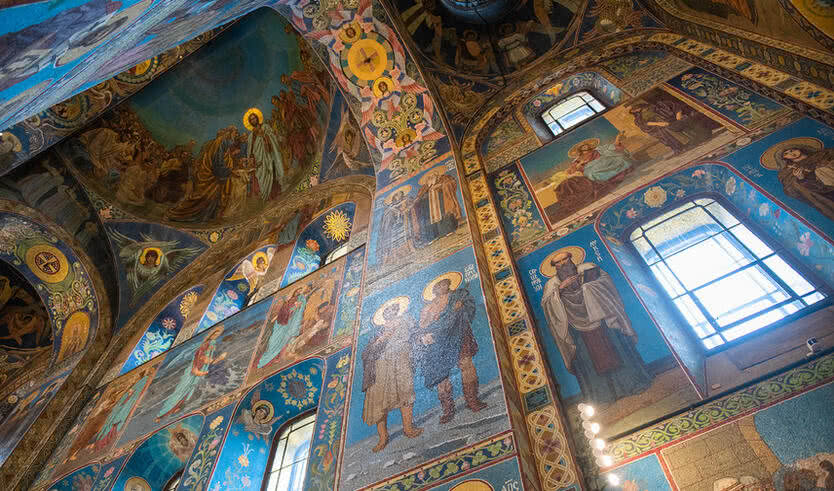 Экскурсия в Спас на Крови (для заказных групп) — Интерьерные 