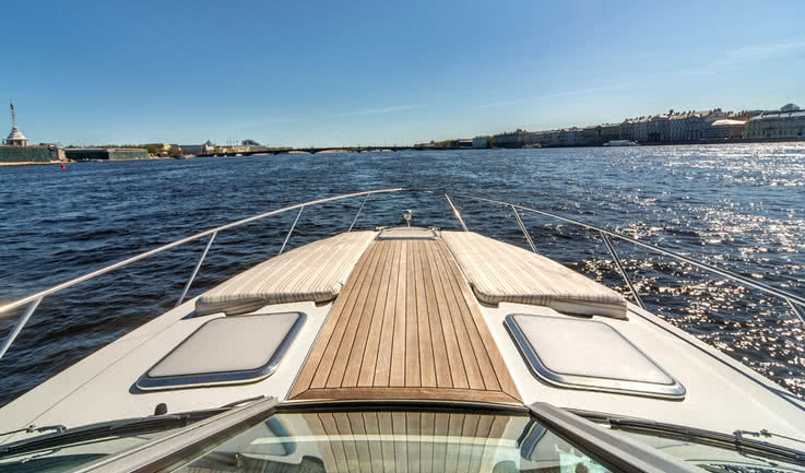 Вид с катера – аренда катера в СПб от 29000 рублей