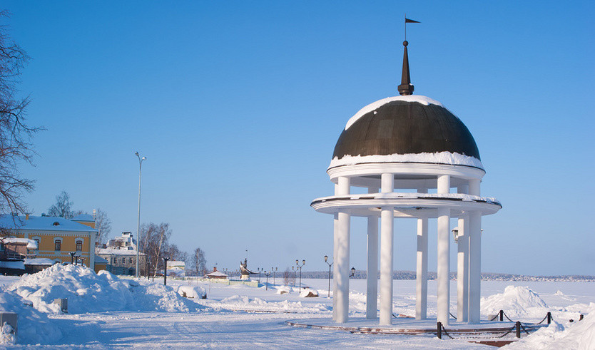 Ротонда на Онежской набережной – туры в Карелию от 55225 рублей