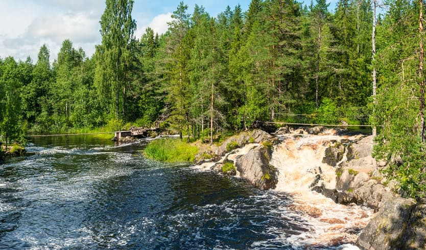 Водопады Карелии – туры в Карелию от 10250 рублей