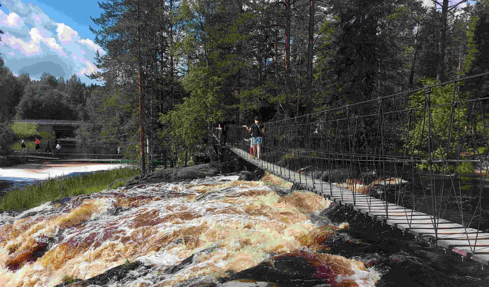 Рояль в каньоне. Источник, 1 день — туры в Карелию 