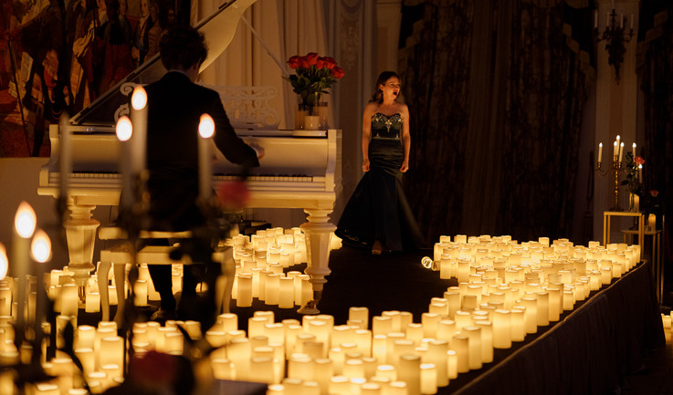 Выступление певицы – дворцы и особняки от 2500 рублей