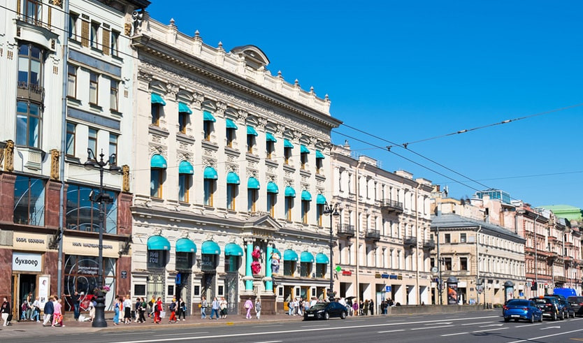 Здания Невского проспекта – пешеходные экскурсии от 780 рублей