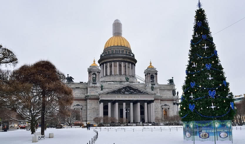 Исаакиевский собор – сборные туры в Санкт-Петербург от 5000 рублей
