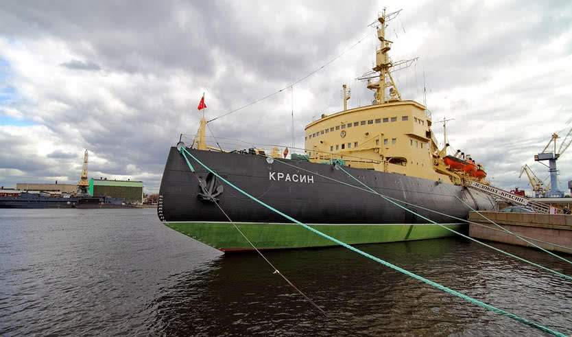Российский арктический ледокол «Красин» – водные обзорные от 1100 рублей