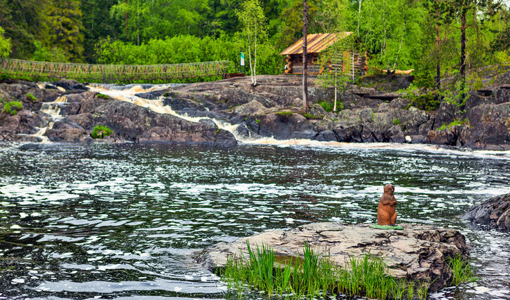 Водопад Ахвенкоски – тур в Карелию от 11350 рублей 