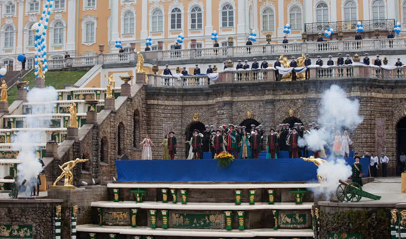 Праздник открытия фонтанов в Петергофе 2023 (для заказных групп) – автобусные экскурсии для организованных групп 