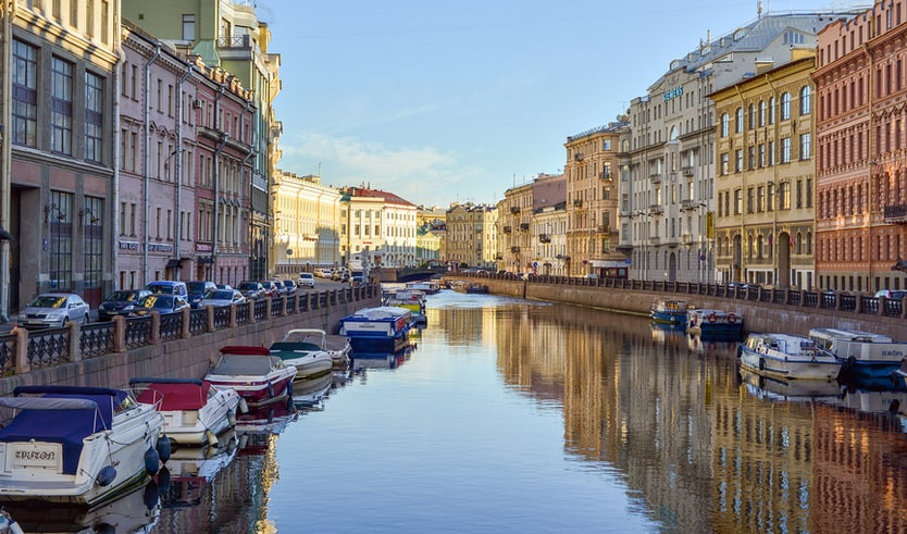 Река Мойка – водные обзорные от 900 рублей