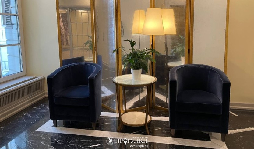 Интерьер гостиницы «Астория» — Музеи и общественные учреждения от 3200 рублей