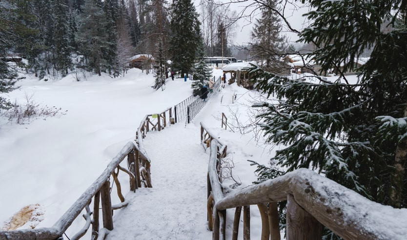 Горный парк «Рускеала» – новогодние туры в Карелию от 47450 рублей