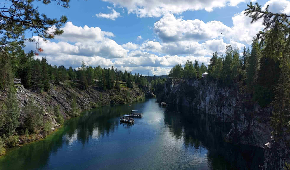 Рояль в каньоне. Источник, 1 день — туры в Карелию 