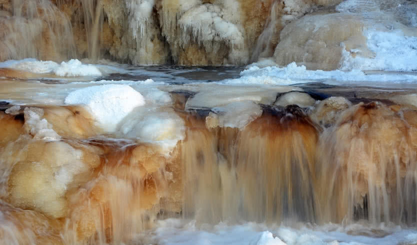 Водопад Ахвенкоски – новогодние туры в Карелию от 106400 рублей