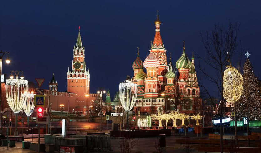 В Москву на Новый год — туры в Москву от 5850 руб.
