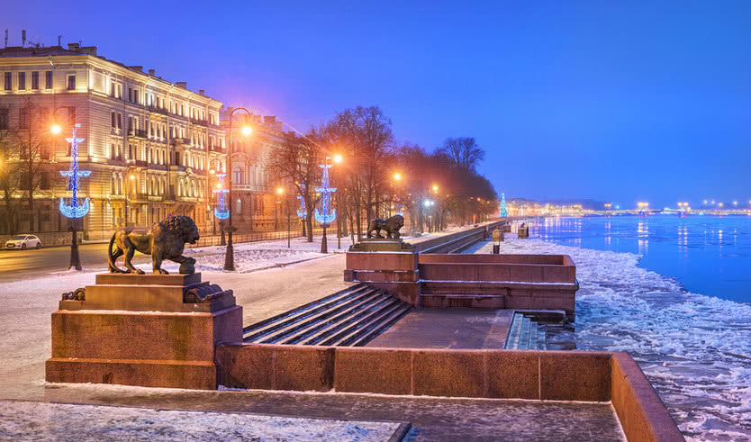 Романтика зимнего Петербурга – Туры в СПб от 13860 рублей