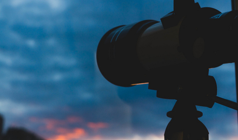 Ночное время. Телескоп – интерьерные от 1350 рублей