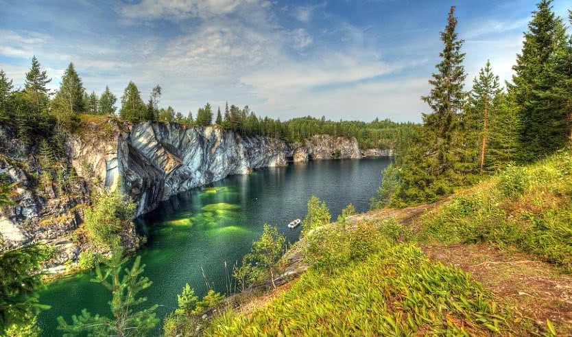 Мраморное чудо Рускеала — речные круизы от 14000 рублей 