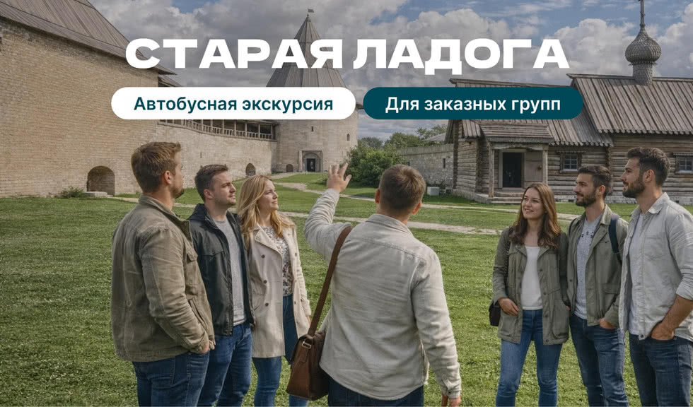 Старая Ладога – древняя столица Северной Руси. Экскурсия с обедом (для заказных групп)