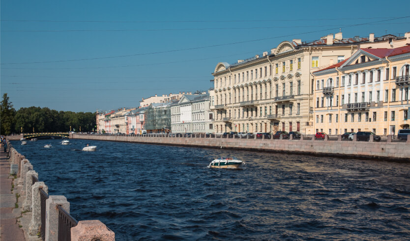 Река Фонтанка – водные экскурсии по рекам и каналам