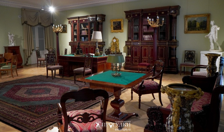 Экспозиция в Елагиноостровском дворце — Дворцы и особняки от 1050 рублей