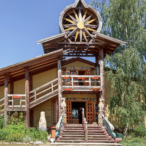 деревня Мандроги