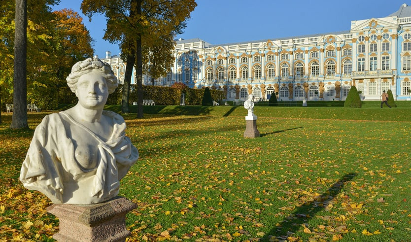 Екатерининский дворец – сборные туры в Санкт-Петербург от 30050 рублей