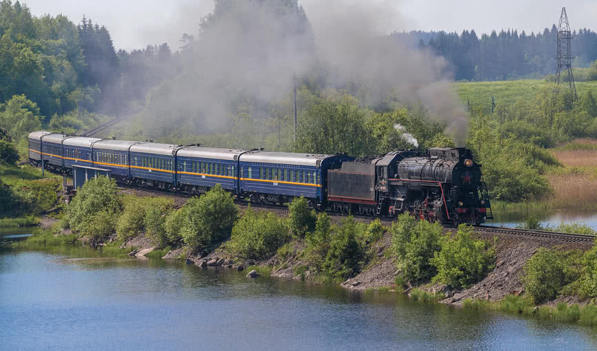 Карельские пейзажи на ретропоезде. Лайт – туры в Карелию от 11250 рублей