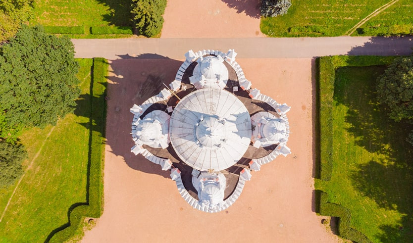 Чесменский дворец – пешеходные экскурсии