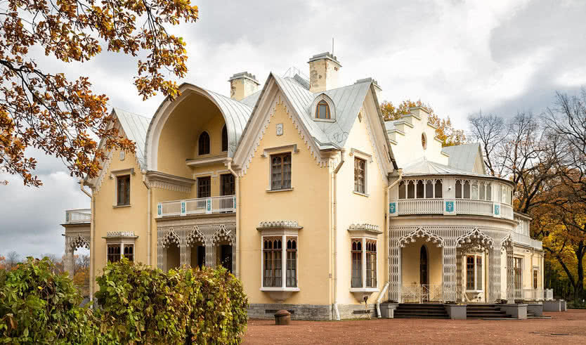 Дворец «Коттедж» в парке Александрия – экскурсии и программы для детей от 3100 рублей