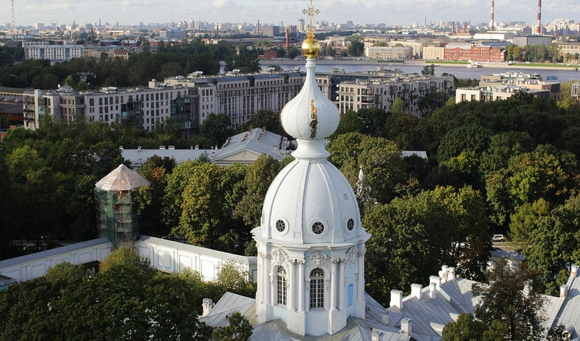 Ансамбль Смольного собора – Пешеходные экскурсии