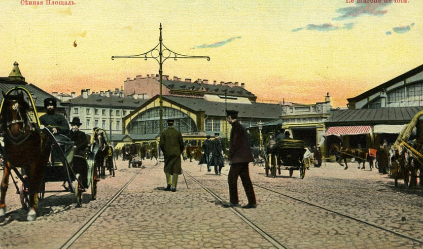 Вид на Сенную площадь – автобусные экскурсии от 1800 рублей