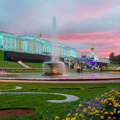 Нижний парк в Петергофе