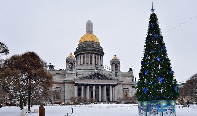 Рождество в Петербурге – автобусные экскурсии для организованных групп от 500 рублей