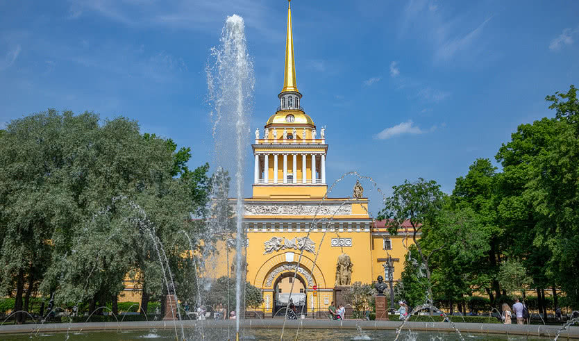 Старое здание Главного адмиралтейства – туры в Санкт-Петербург для школьников от 17400 рублей