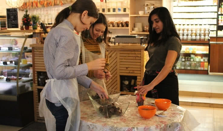 Приготовление конфет – мастер-классы для школьников от 1500 рублей