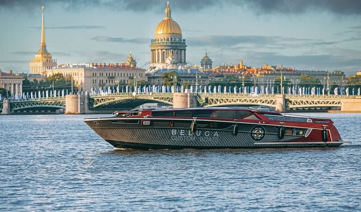 Аренда яхты «Белуга» – аренда катера в СПб от 6000 рублей