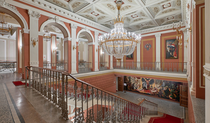 Интерьер особняка Елисеевых – дворцы и особняки от 2500 рублей