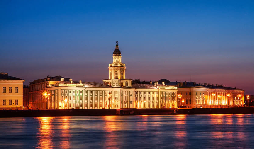 Кунсткамера – водные экскурсии по рекам и каналам