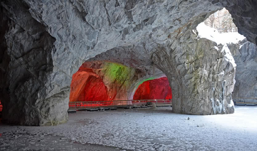 Подземная Рускеала – туры в Карелию от 3590 рублей