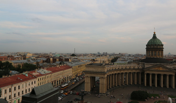 Фотосессия на крыше – по крышам Петербурга