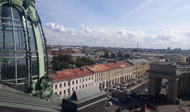 Фотосессия на крыше – по крышам Петербурга