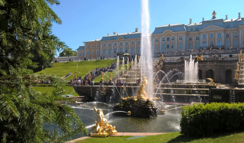 Праздник открытия фонтанов в Петергофе 2023 (для заказных групп) – автобусные экскурсии для организованных групп 